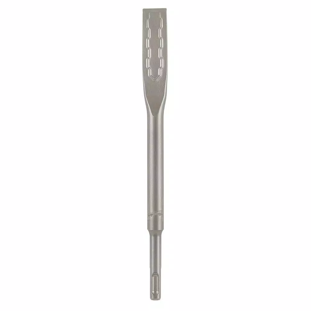 Milwaukee SDS-Plus SLEDGE 3/4 in. x 10 in. Flat Chisel, High-Grade Forged Steel