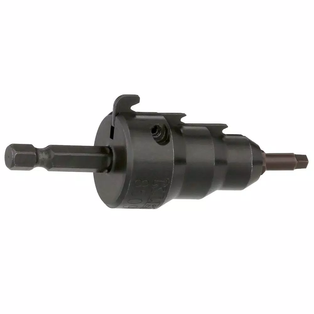 Klein Tools Conduit Reamer Drill Head with #2 Square Recess Bit for 1/2 in., 3/4 in., and 1 in. Conduit