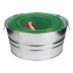 Behrens 15 Gal. Galvanized Steel Round Utility Tub, Multi-Purpose Wash Tub & Planter thumbnail 4