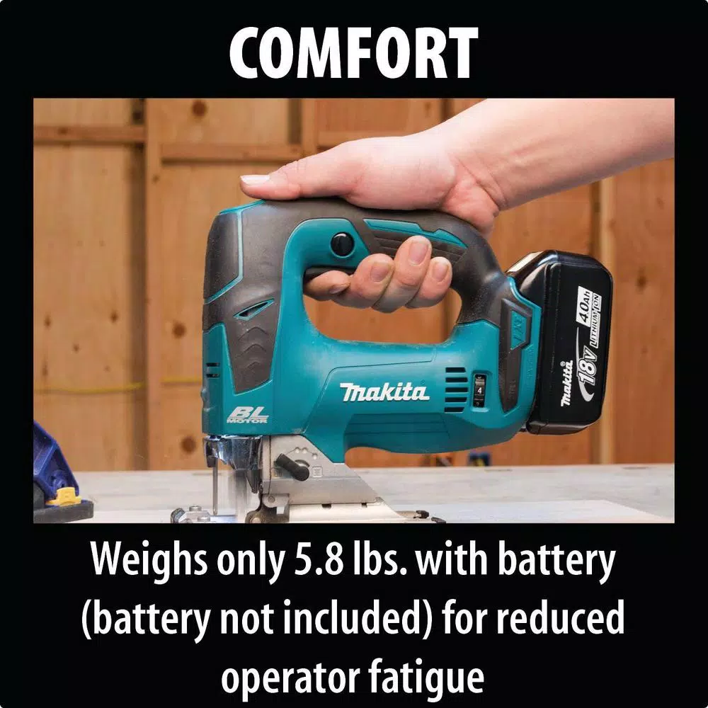 Makita 18V LXT Brushless Cordless Jig Saw, Tool Only