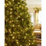 National Tree Company 7.5 ft. Pre-Lit Douglas Fir Down Swept Artificial Christmas Tree with 750 Clear Lights thumbnail 6