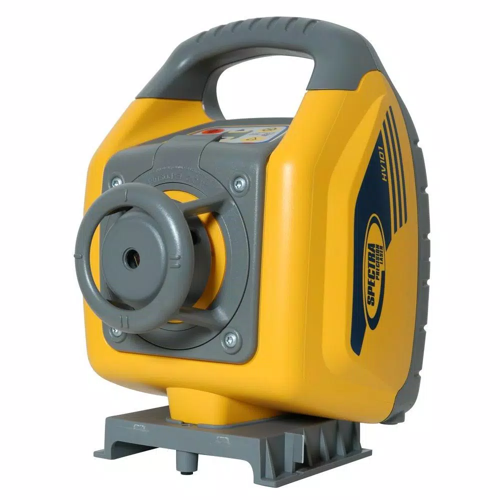 Spectra Precision HV101 Self-Leveling Laser Level System with Tripod, Grade Rod, and Receiver for Indoor/Outdoor Use