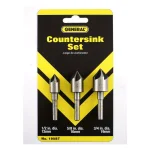 General Tools High-Speed Steel 3-Piece Countersink Bit Set (1/2 in., 5/8 in., 3/4 in.) thumbnail 2