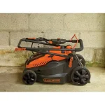 BLACK+DECKER 40V MAX Cordless Lithium-Ion Walk Behind Push Mower, 16 in. Deck with (2) 2.0 Ah Batteries & Charger thumbnail 12