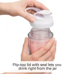Hamilton Beach Go Sport 20 oz. Personal Blender, 3-Speed, White thumbnail 5