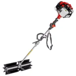 XtremepowerUS 43 cc 24 in. Portable Gas Power Brush Snow Sweeper thumbnail 4