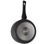 Oster Ashford 2 Qt. Aluminum Nonstick Sauce Pan with Glass Lid, Black thumbnail 3