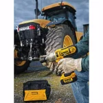 DEWALT 20V MAX Cordless 1/2 in. High Torque Impact Wrench Kit with (3) Batteries and Charger thumbnail 6