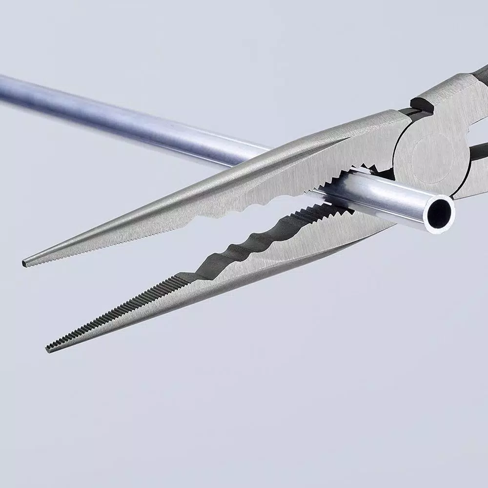 KNIPEX 11 in. Extra Long Reach Long Nose Pliers