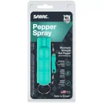 SABRE Pepper Spray Keychain with Quick Release Key Ring - Mint Green thumbnail 2