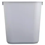 Rubbermaid Commercial Products Rubbermaid Commercial 3.5 Gal. Gray Rectangular Deskside Trash Can thumbnail 2