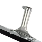 Alpine Industries 24 in. Heavy-Duty Curved Floor Squeegee, Steel Frame, Black thumbnail 4