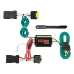 CURT Custom Vehicle-Trailer Wiring Harness, 4-Way Flat for Nissan Versa Sedan (Non-LED Taillights) thumbnail 1