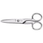 Klein Tools 5-1/4 in. Electrician Scissors with Micro-Serrated Blades thumbnail 1