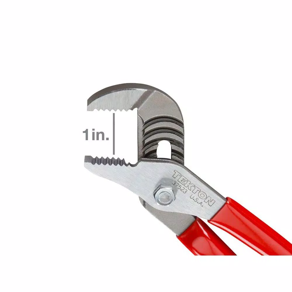 TEKTON 7 in. Groove Joint Pliers with 1 in. Jaw Capacity