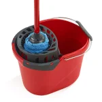 O-Cedar 2.5 Gal. Quick Wring Bucket with Easy Wringer System, Red thumbnail 4