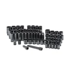 Husky 78-Piece 1/2 in. Drive Master Impact and Hex Bit Socket Set thumbnail 9