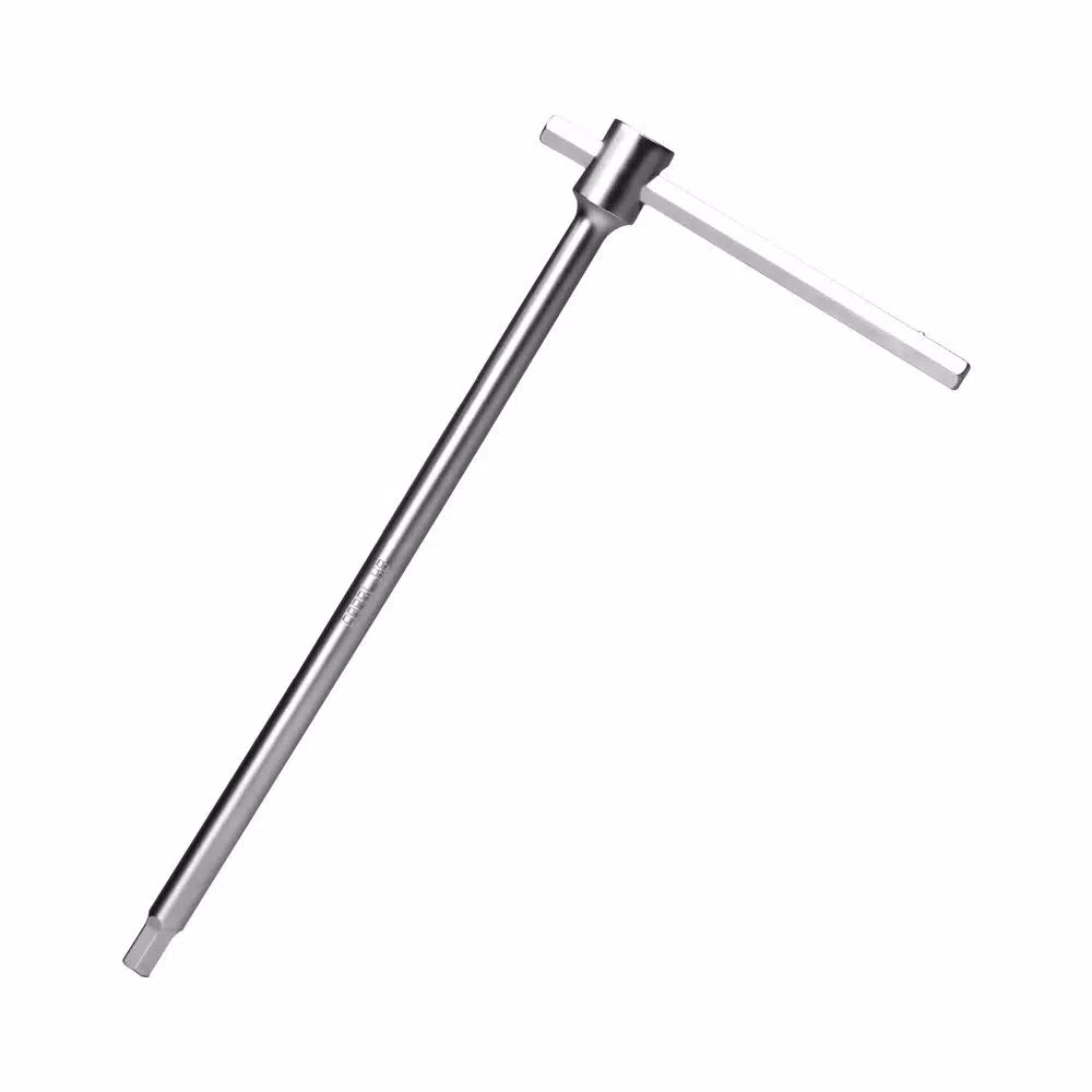 Capri Tools 8 mm Sliding T-Handle Hex Wrench, Chrome Vanadium Steel