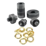 General Tools 81264 Brass Grommet Fastening Kit with Case, 1/2 in. and 3/8 in. Sizes thumbnail 1