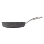 MasterPan Granite Ultra 11 in. Cast Aluminum Nonstick Ceramic Frying Pan, Black Marble thumbnail 4