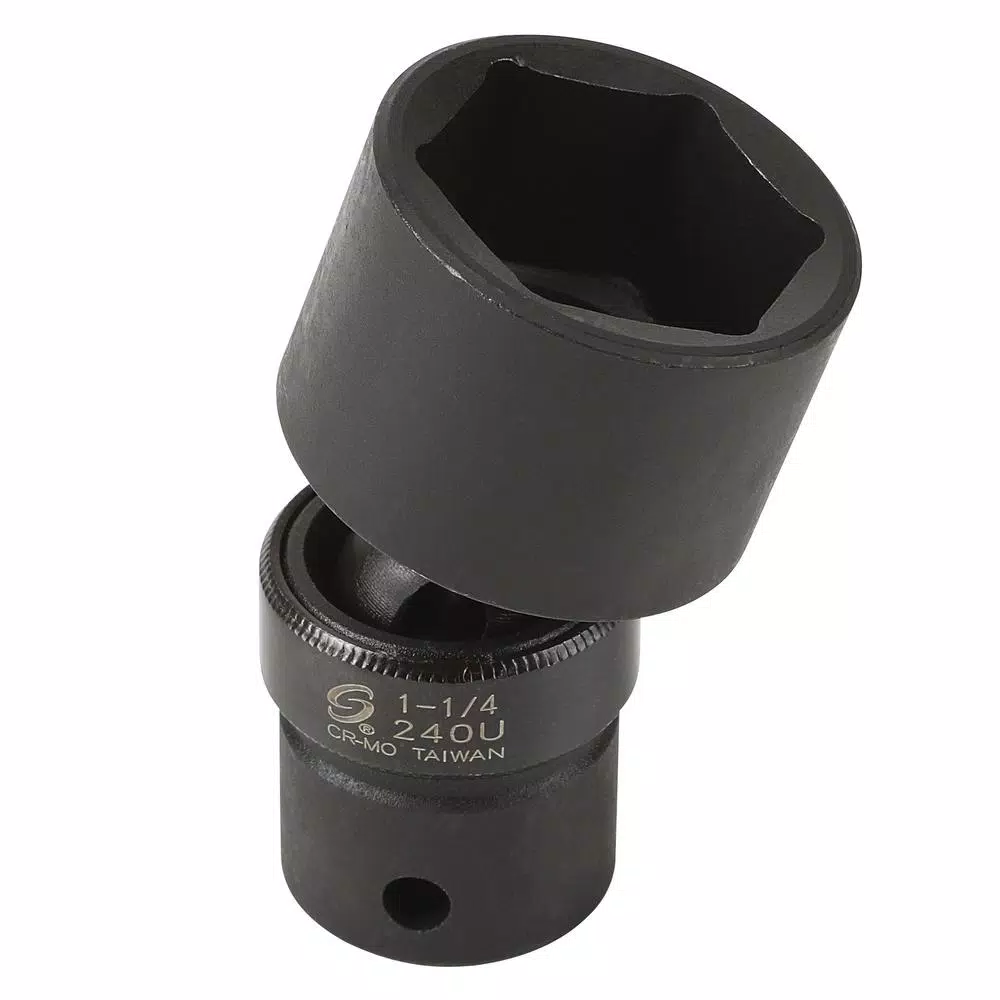 SUNEX TOOLS Sunex 2644 1/2 in. Drive Universal SAE Impact Socket Set, 14-Piece