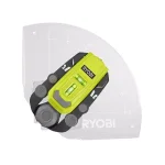 RYOBI Multi Surface Laser Level with 20 ft. Range and 90° Protractor thumbnail 1