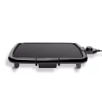 Boyel Living 1200W Electric Nonstick Griddle, Large 16x10 Inch Square Countertop Grill with Warming Function, Black thumbnail 3