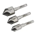 General Tools High-Speed Steel 3-Piece Countersink Bit Set (1/2 in., 5/8 in., 3/4 in.) thumbnail 7