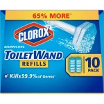 Clorox ToiletWand Disinfecting Disposable Toilet Cleaning Head Refills, 10-Count thumbnail 9