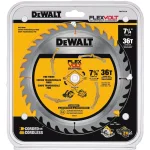 DEWALT FLEXVOLT 7-1/4 in. 36-Teeth Carbide-Tipped Circular Saw Blade thumbnail 2