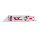 Milwaukee 4 in. 24 TPI Thin Kerf Metal Cutting Reciprocating Saw Blades, 5-Pack thumbnail 3