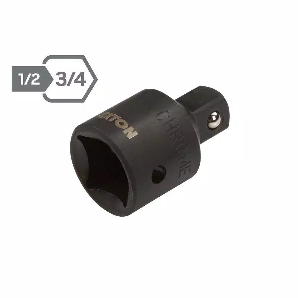 TEKTON 3/4 in. Drive Female to 1/2 in. Drive Male Impact Reducer Adapter