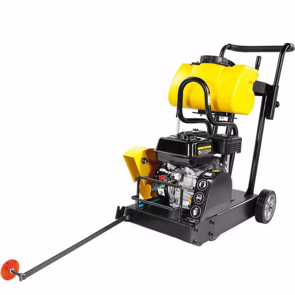 Stark 14 in. Walk-Behind Concrete Saw 6.5 HP Gasoline Power Floor Cutter