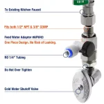iSpring RCC7 5-Stage Under Sink Reverse Osmosis Drinking Water Filtration System, 75 GPD, NSF Certified thumbnail 3