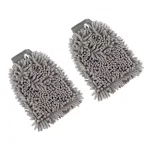 Zwipes Auto 3-in-1 Pro Wash Mitt (2-Pack) - Versatile Microfiber Car Washing Mitt thumbnail 1