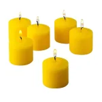 Light In The Dark Yellow Unscented Votive Candles, 10-Hour Burn Time (Set of 72) thumbnail 1