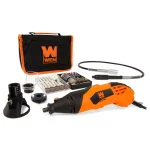 WEN 1.4 Amp High-Powered Variable Speed Rotary Tool Kit with 100+ Accessories and Flex Shaft thumbnail 1