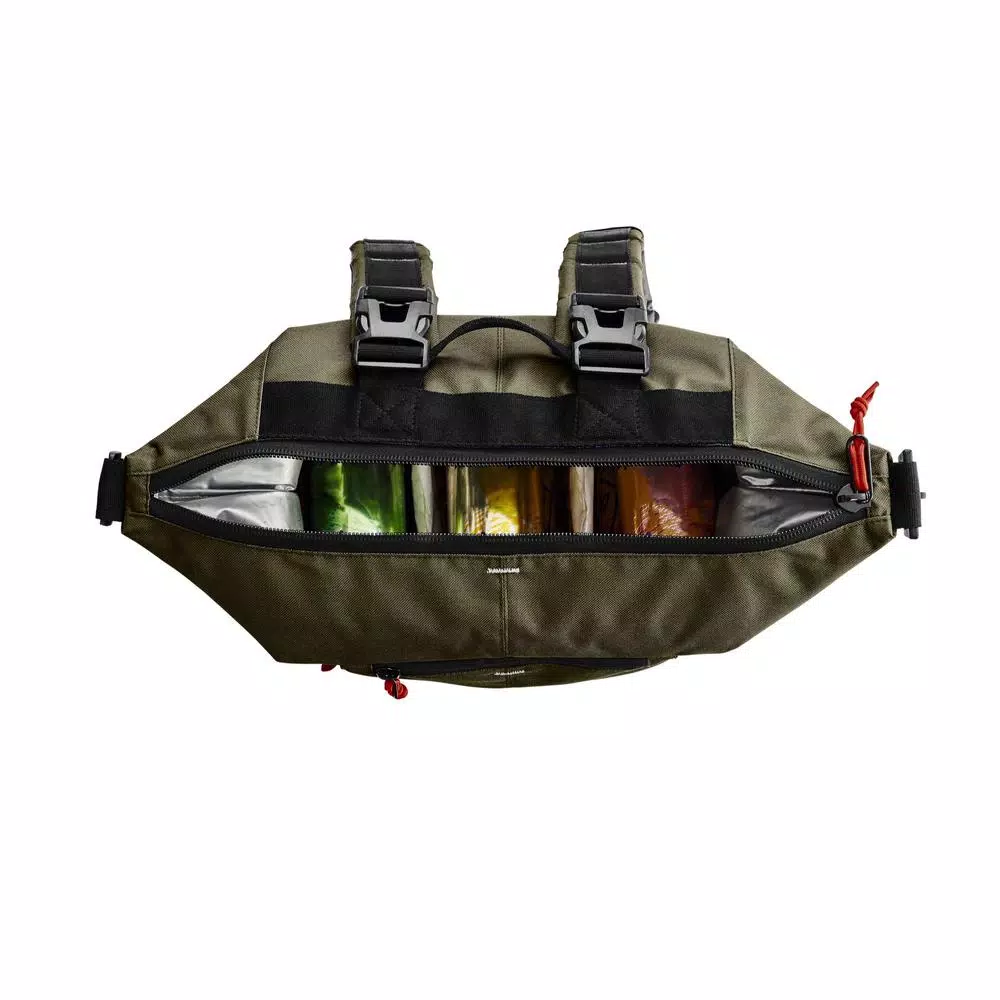 Coleman 4.5QT Convertible Can-Dispensing Backpack Cooler with Reusable Ice Packs, Olive
