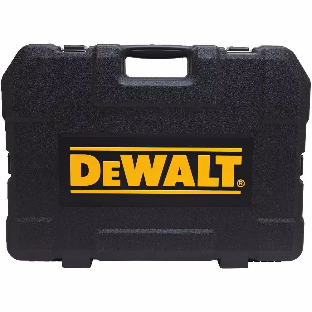 DEWALT 156-Piece Mechanics Tool Set, Ratchet and Socket Set with Molded Case