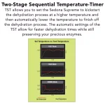 Tribest Sedona Supreme Digital Food Dehydrator with 9 Stainless Steel Trays thumbnail 7