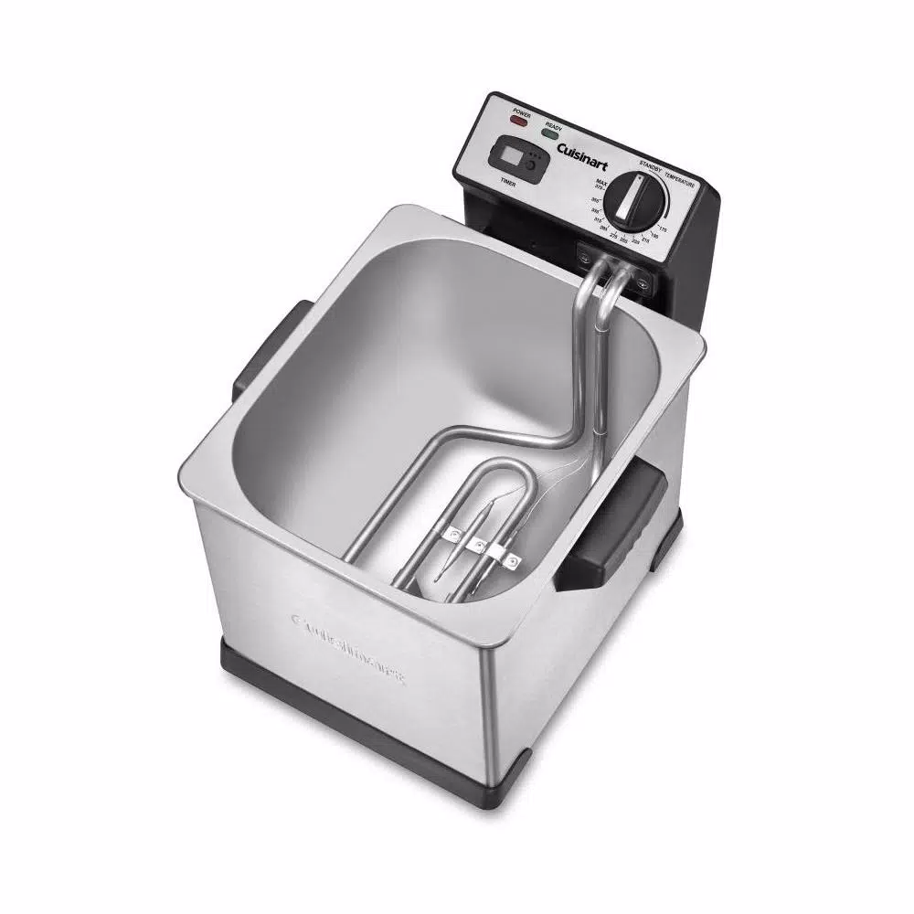 Cuisinart 1800-Watt Deep Fryer with 3.4 Qt Stainless Steel Oil Container