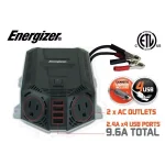 Energizer EN548 500W Power Inverter 12V DC to 120V AC with 4 USB Ports thumbnail 3