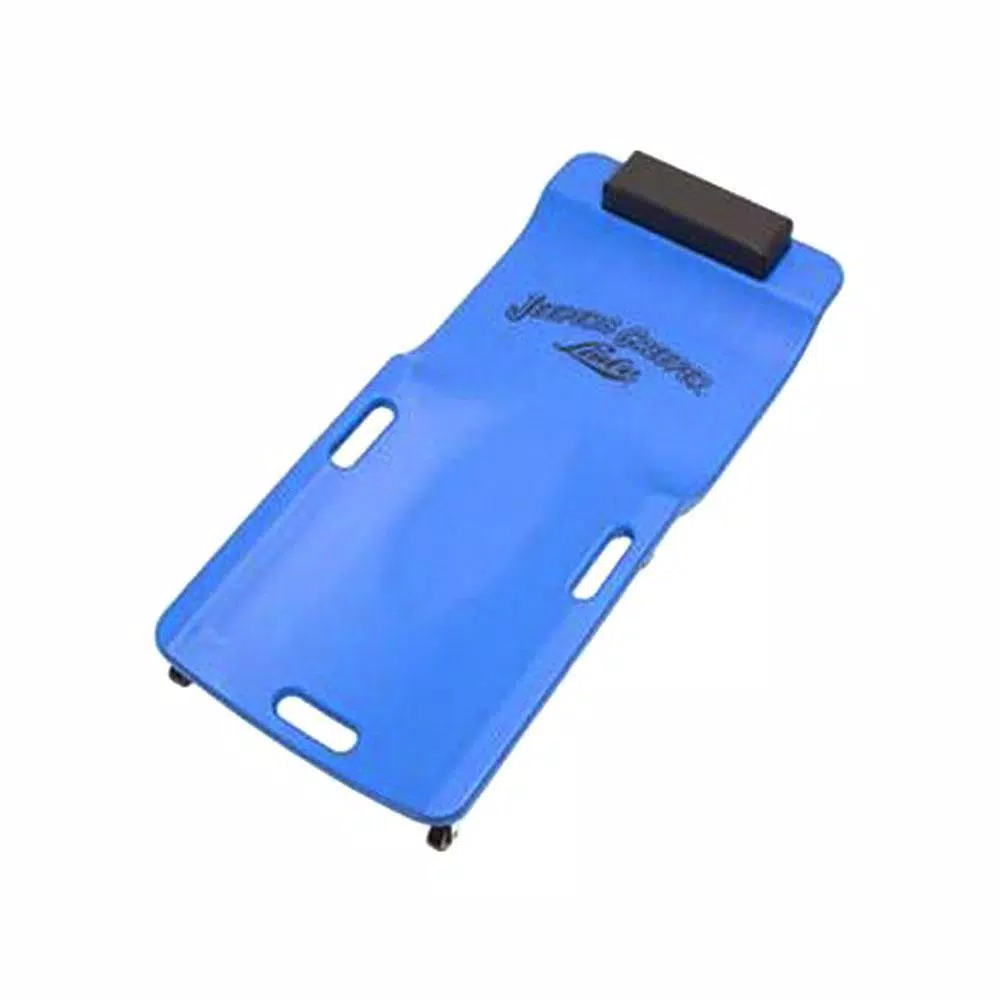 Lisle LIS94102 Low Profile Blue Plastic Creeper with 6 Casters
