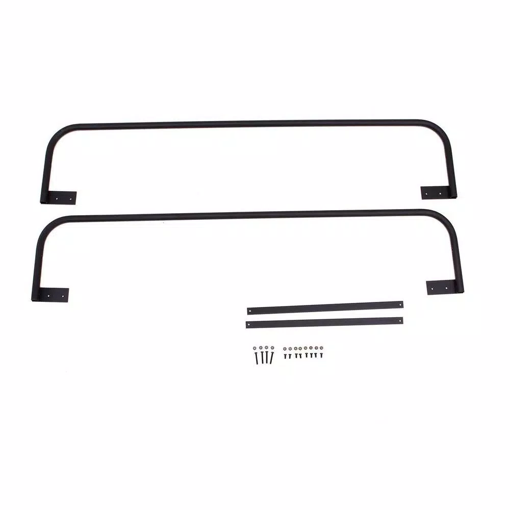 Lund Cargo Side Bar Attachment for Basic and Folding Carriers, Black Steel
