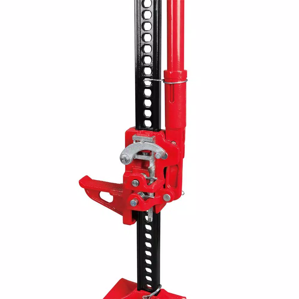 Big Red 48 in. 3 Ton Farm Jack - All-Steel Mechanical Lifting Tool