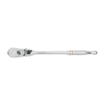 GEARWRENCH 90-Tooth Locking Flex Head Teardrop Ratchet Set, 1/4 in. and 3/8 in. Drive, 2-Piece thumbnail 4