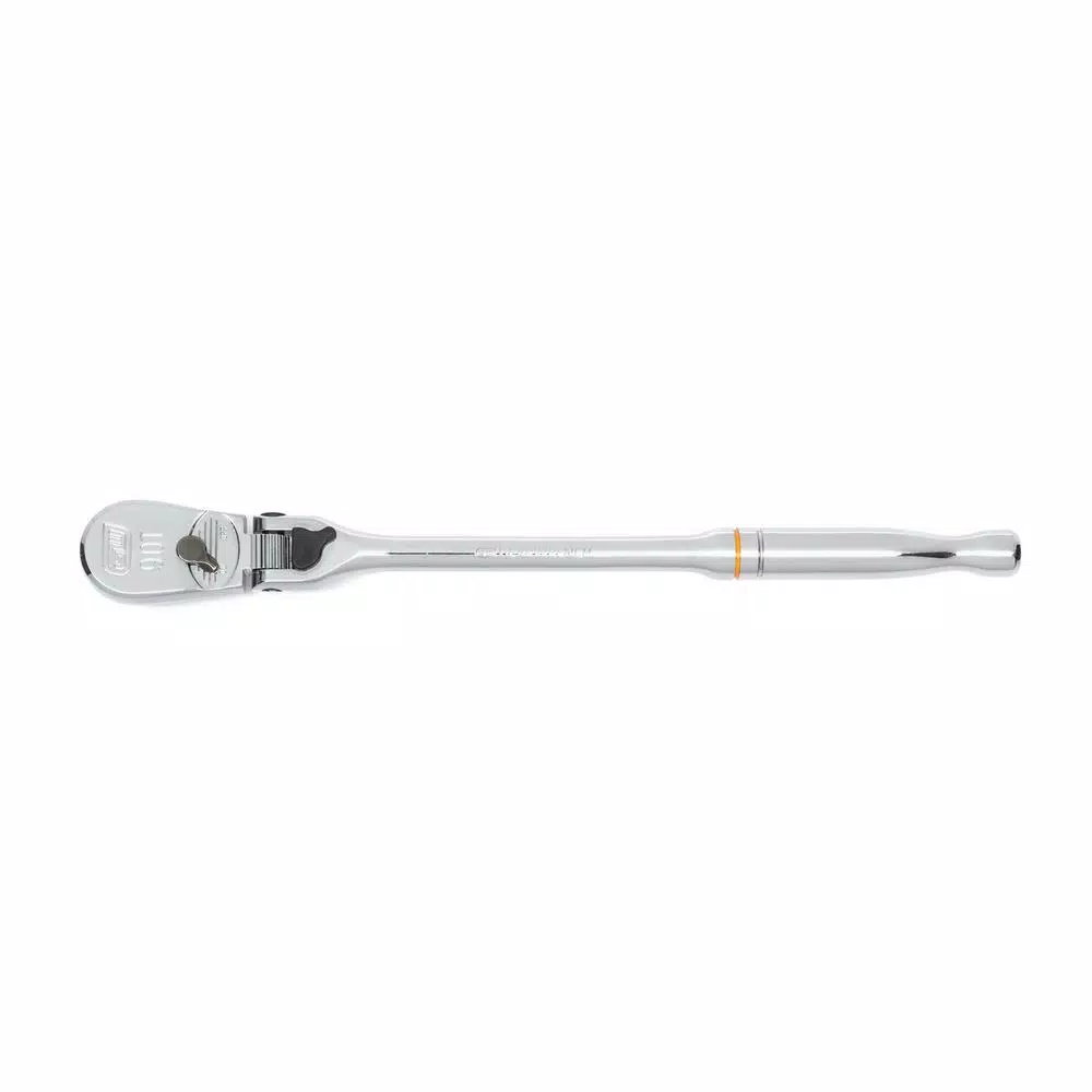 GEARWRENCH 90-Tooth Locking Flex Head Teardrop Ratchet Set, 1/4 in. and 3/8 in. Drive, 2-Piece