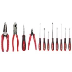 Milwaukee 12-Piece Electrician's Hand Tool Set with Pliers, Cutters, and Screwdrivers thumbnail 1