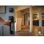 Delaney Avino Delaney Bright Chrome Single Dummy Door Handleset thumbnail 2