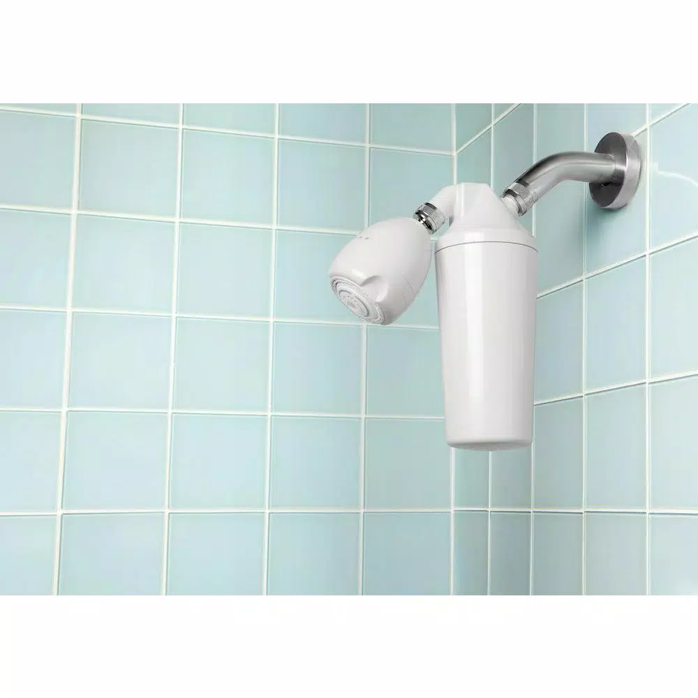 Aquasana Premium Shower Filter with Massaging Shower Head - Chlorine & Chemical Reduction